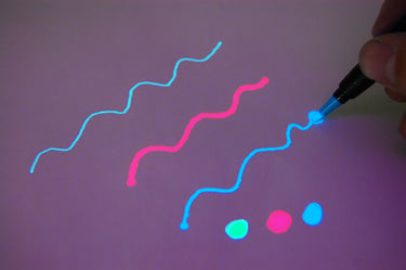DirectGlow Invisible UV Blacklight Reactive Fine Tip Ink Marker
